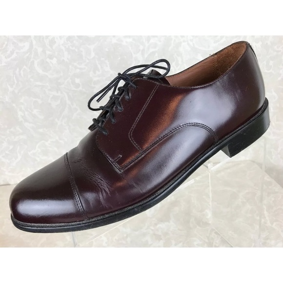 bostonian burgundy leather dress shoes